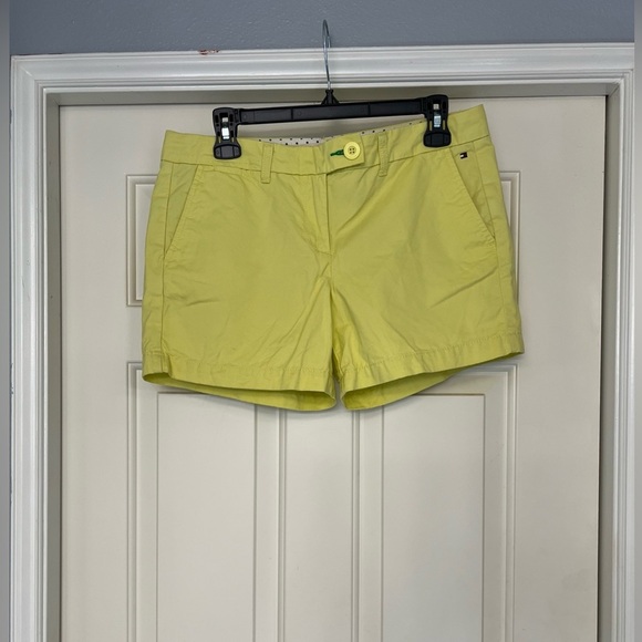 Tommy Hilfiger Sunny Yellow Chino Cotton Shorts - Picture 1 of 4